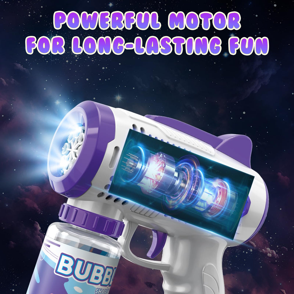 Britik bubble guns in action at backyard parties with kids.