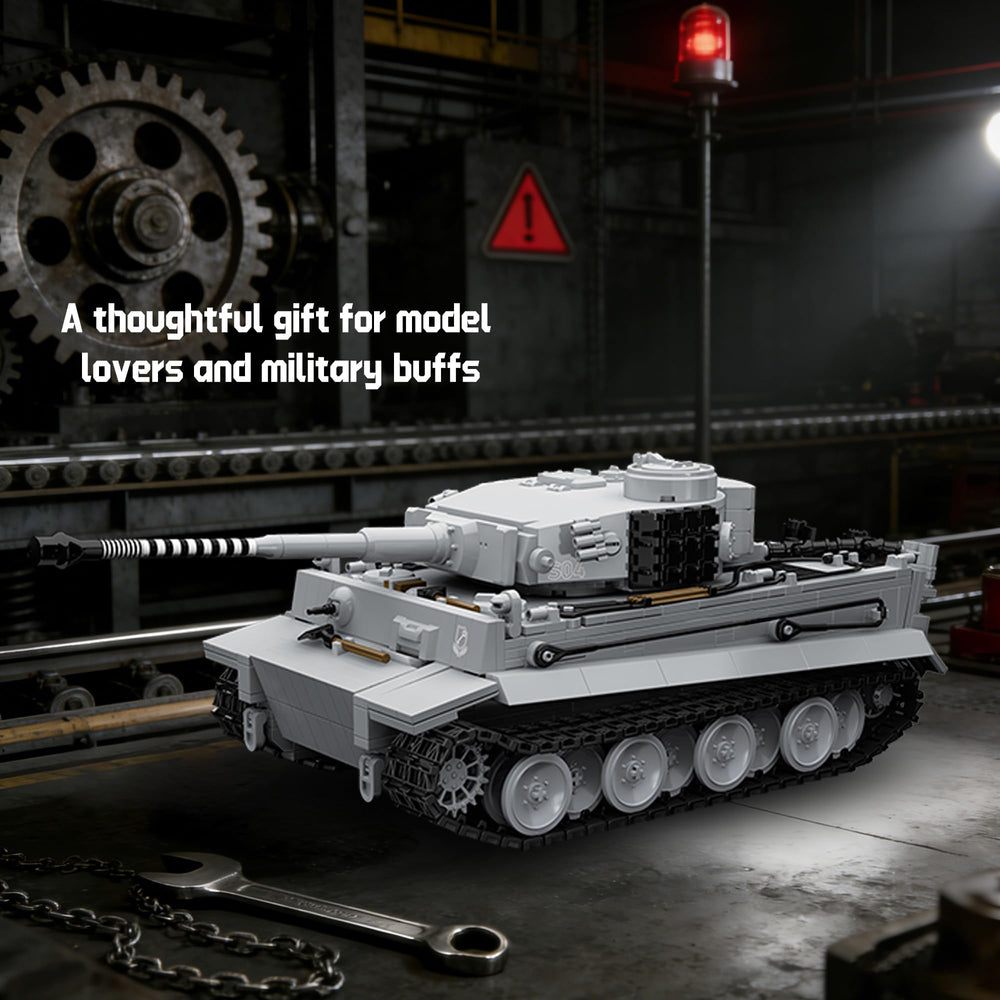 BrixVibe Tiger Heavy Tank S04 instruction manual guides confident assembly and learning.