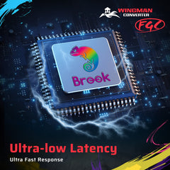 Brook Wingman FGC includes a straightforward wired USB connection for reliability.
