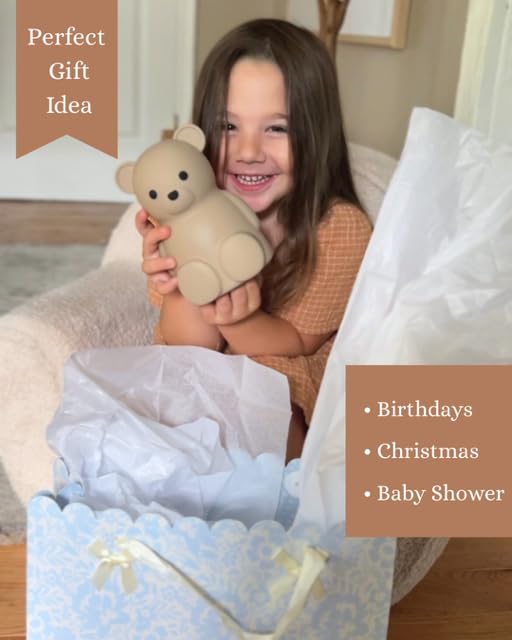 Brooklyn Neutral gift-ready piggy bank—great birthday option