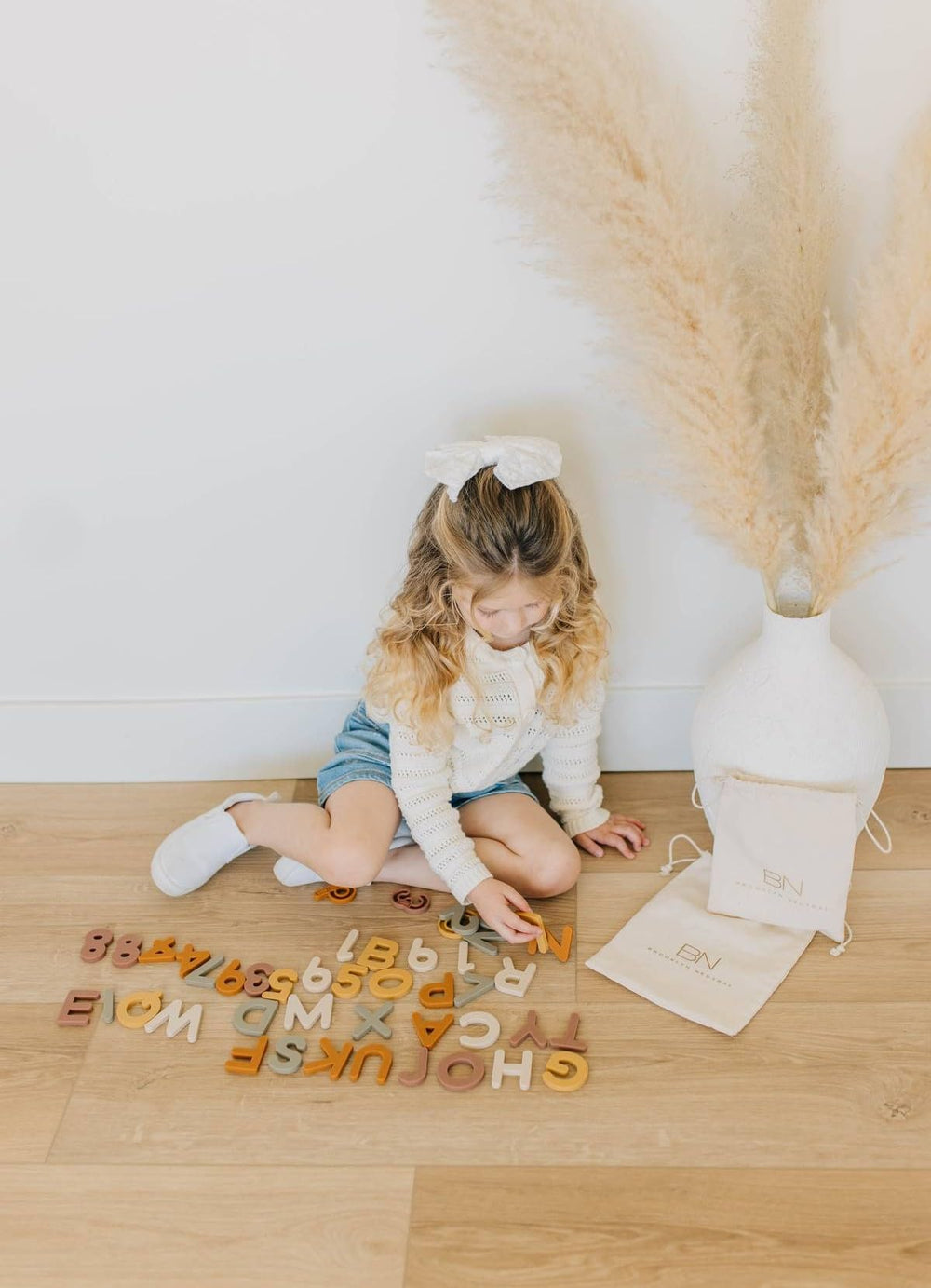 Brooklyn Neutral non-toxic silicone magnets endure daily use and are easy to clean.