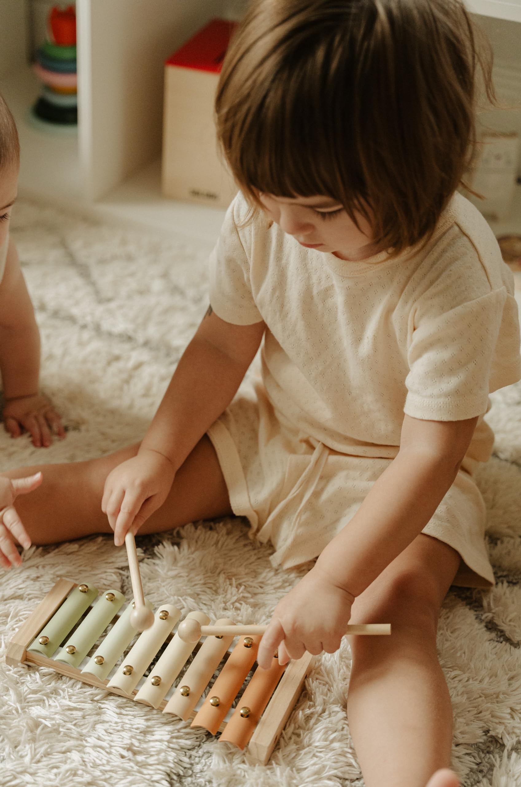 Brooklyn Neutral Xylophone gift-ready packaging for thoughtful presents.