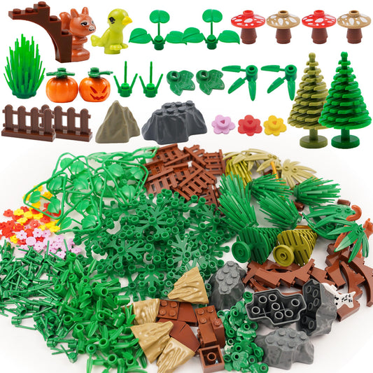 BroTex Plants Jungle bricks set for vibrant, imaginative city landscapes