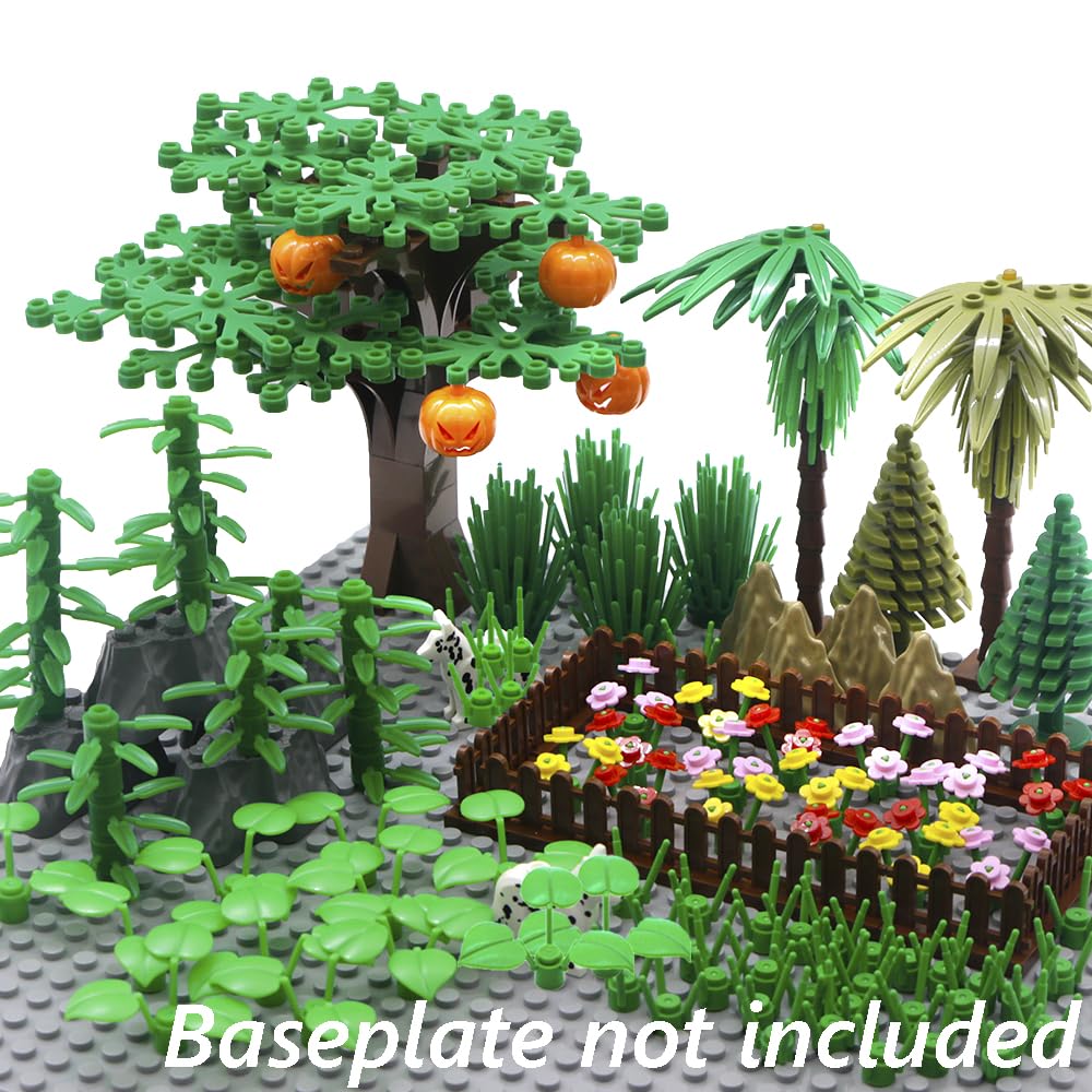 BroTex Tree accessories add natural trees to brick scenes