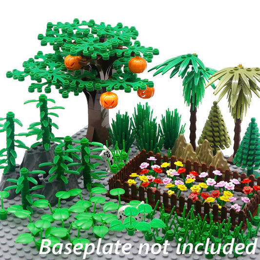 BroTex Tree accessories add natural trees to brick scenes