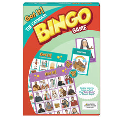 Brother Francis Got It Catholic Bingo is durable, full-color laminated and ready for classroom, church, or home use.