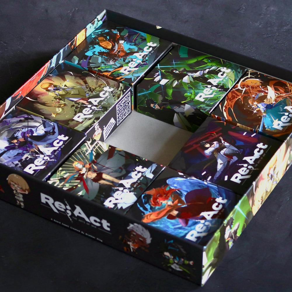 Brother Ming Re;ACT character cards display unique art styles and tactics.