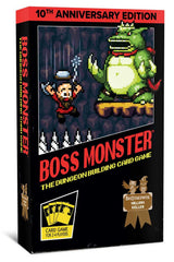 Brotherwise Boss Monster 10th Edition box front with retro pixel-art style