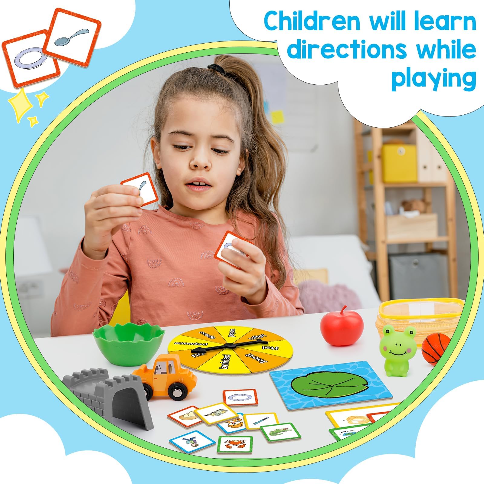 Broytain positional word learning set classroom-use features durable construction
