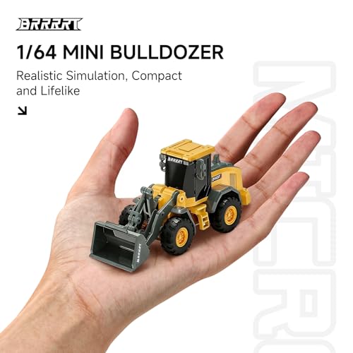 BRRRRT Bulldozer bucket-lift action demonstrates precise movement and handling