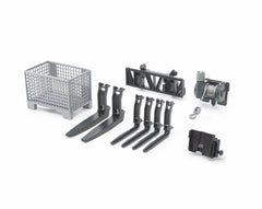 Bruder 02318 front-loader box-type pallet for realistic play and sturdy German engineering.