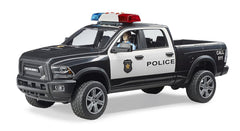 Bruder 1:16 scale truck features realistic steering and open tailgate