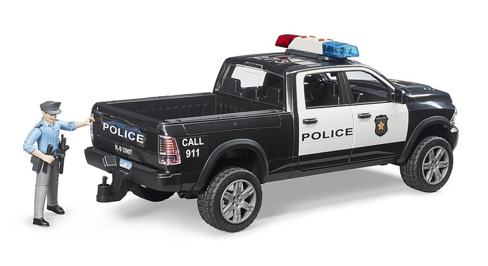Bruder RAM 2500 with suspension offers smooth off-road action