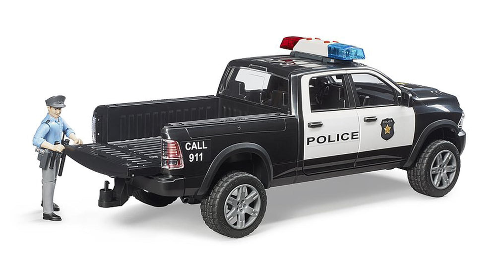 Bruder police vehicle scale model suitable for bworld playsets