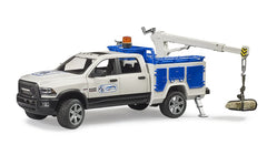 Bruder 02509 RAM 2500 service truck all-round light enhances visibility