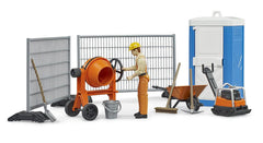 Bruder bworld 62008 mixer enhances imaginative construction play with durable ABS plastic
