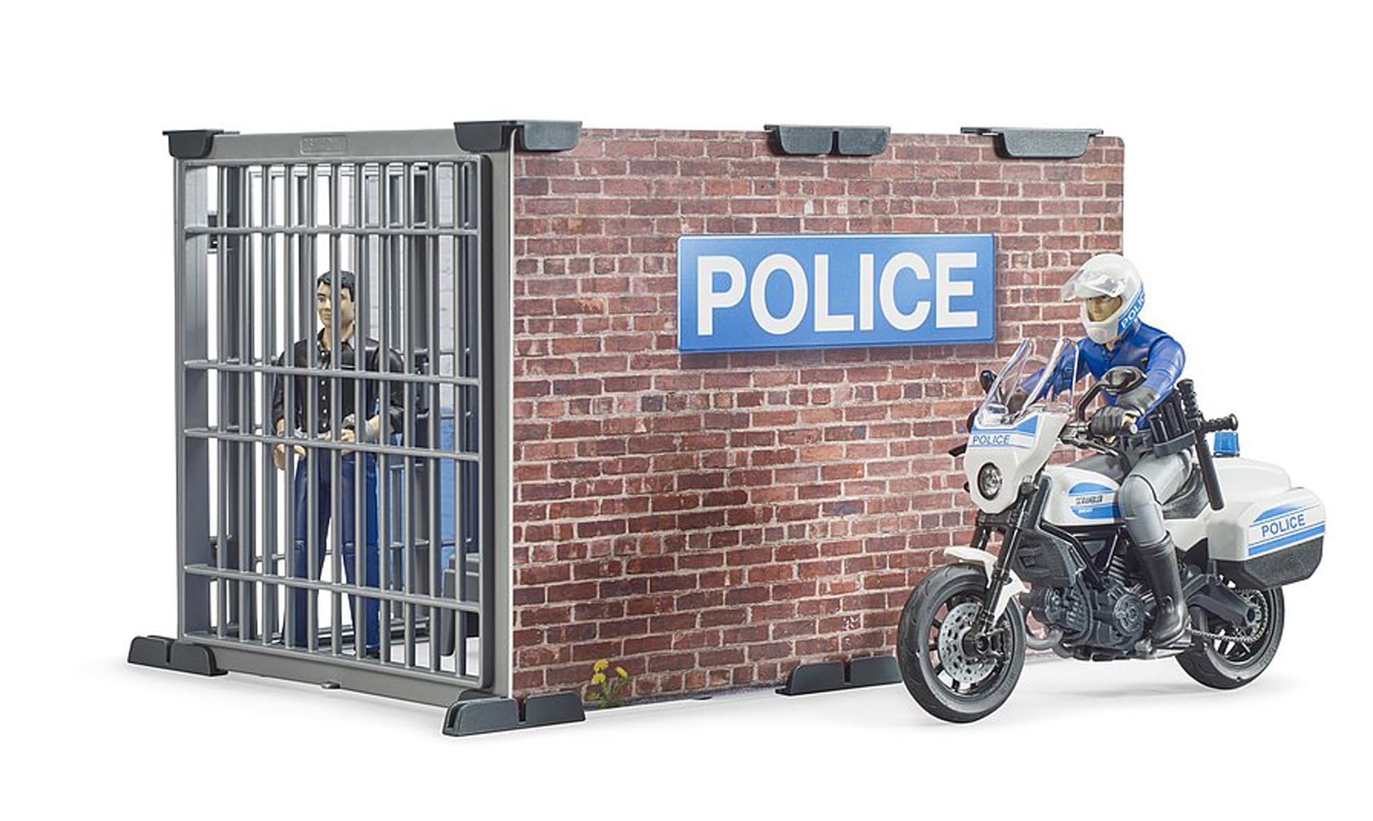 Bruder bworld police officer figure to complete the team for action play