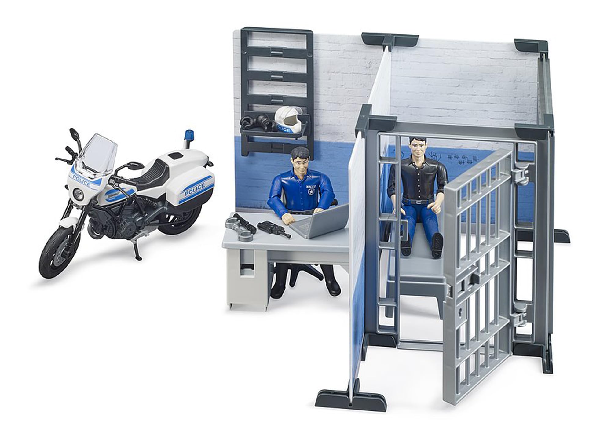 Bruder bworld suspect figure ready for arrest role-play scenarios