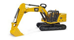Bruder Cat Excavator 02484 front view with functional arm for realistic, durable play