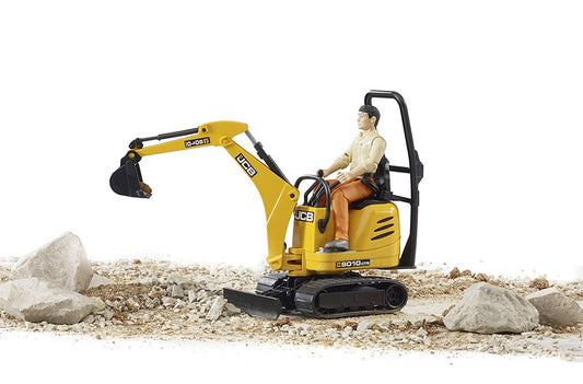 Bruder construction worker figure included for ready-made construction scenes