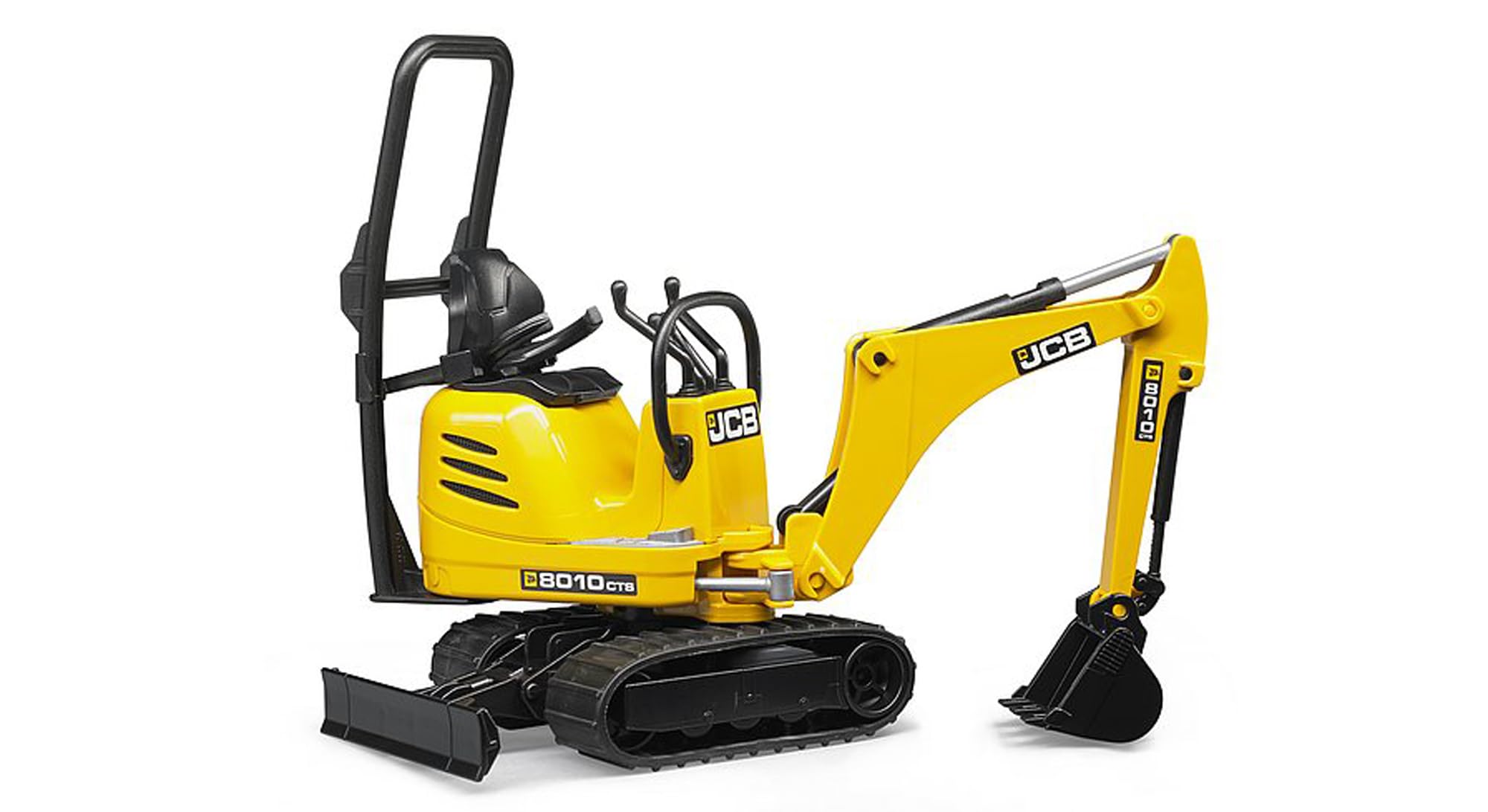 Bruder JCB 8010 CTS chassis rotation enables smooth maneuvering