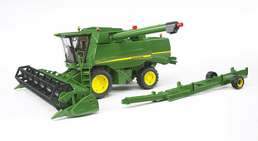 Bruder John Deere T670i cabin door opens for interactive play.