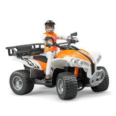 Bruder Quad with Driver side profile, sleek and sporty appearance