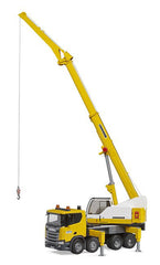 Bruder Scania Super 560R Liebherr crane truck extended crane reach
