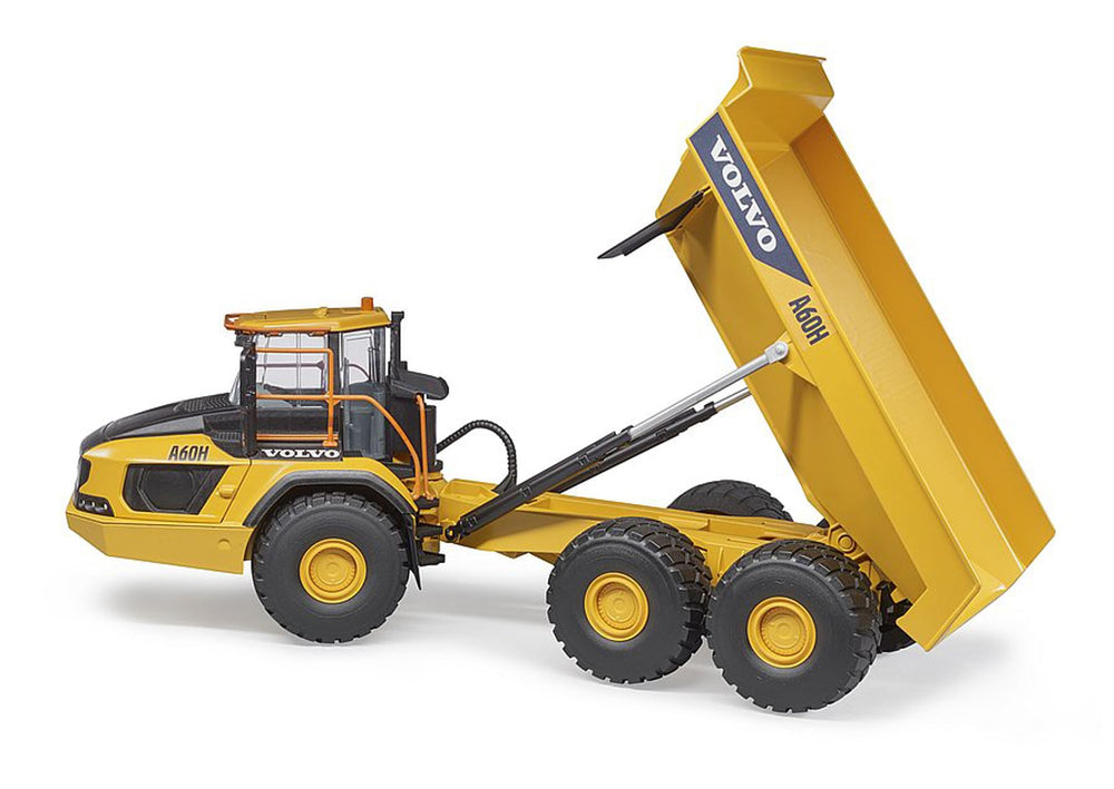 Bruder Volvo A60H Hauler roof hatch access for a seated figure during play