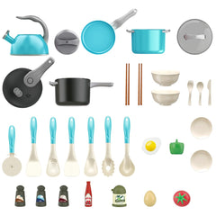 Bruvoalon gift-ready kitchen set for kids ages 3 and up.