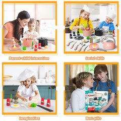 Bruvoalon salt and pepper shakers complement kid-friendly cooking.