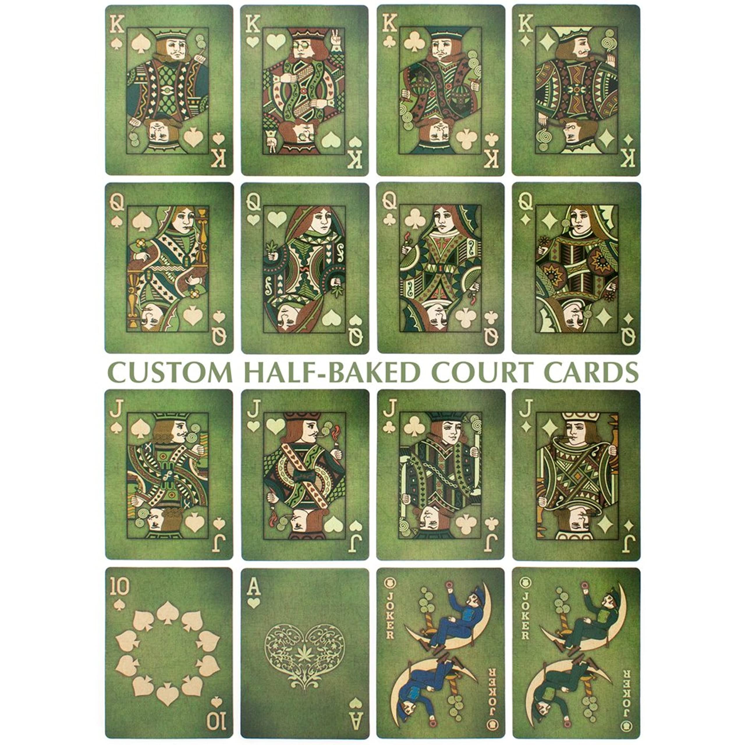 Brybelly Aces High radial pip pattern aids fast hand reading