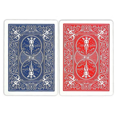 Brybelly Bicycle Pinochle blue decks spread, ready for strategic play and social fun.