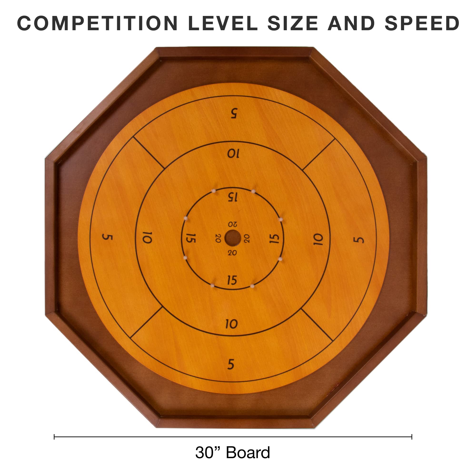 Canadian heritage-inspired Brybelly crokinole game brings timeless pastime.