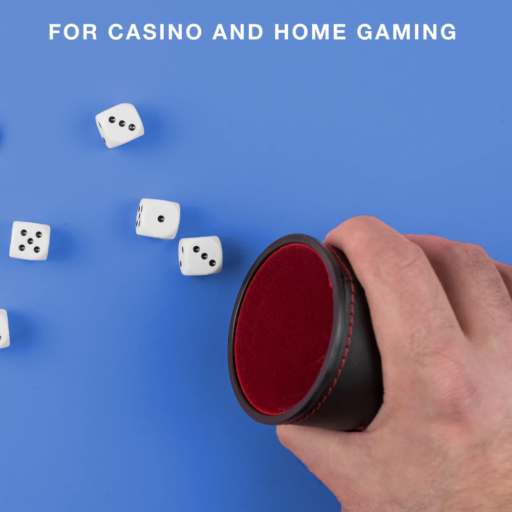 Brybelly dice cup dimensions 3.75 inches tall by 3.25 inches diameter