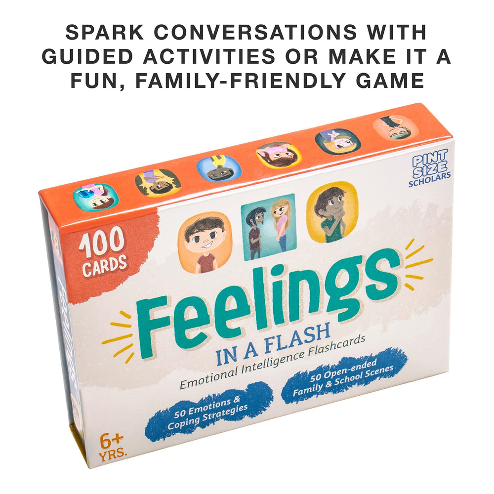 Brybelly Feelings in a Flash family game sparks conversations and empathy.