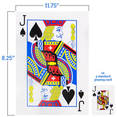 Brybelly Midway Monsters table display showcases the giant cards on a table.