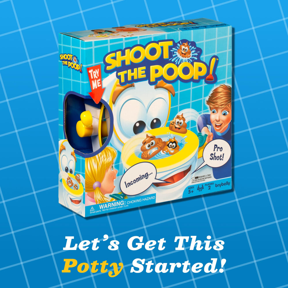 Brybelly Shoot The Poop family playing a fast-paced game
