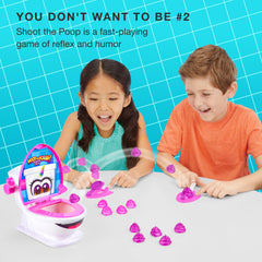 Brybelly Shoot The Poop requires 2 AAA batteries to power Swirlie's jokes
