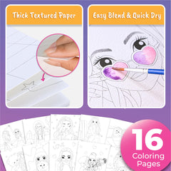 BSCOOL fashion painting for girls invites storytelling through color