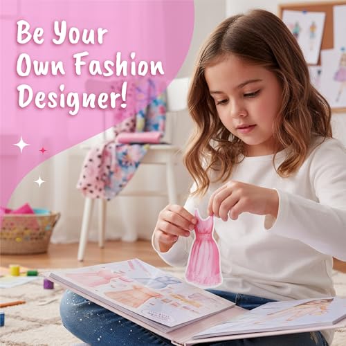 BSCOOL Fashion Studio stickers let kids customize looks quickly.