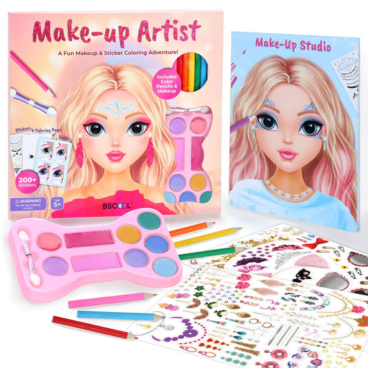 BSCOOL Make-up Artist 3-in-1 kit palette for imaginative color play.