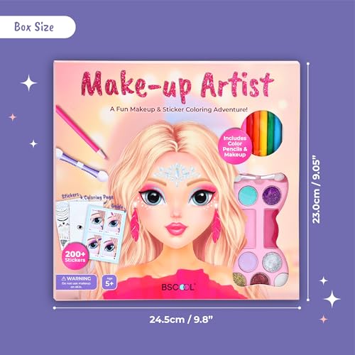BSCOOL Make-up Artist color pencils encourage bold, kid-friendly art.
