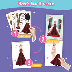 BSCOOL creative activity book turns playtime into fashion design moments.
