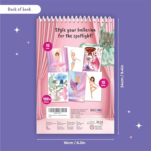 BSCOOL ballet outfits options enable creative dress-up sessions.