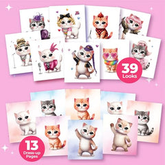 BSCOOL Sticker Dress Up fashion-dolls stickers spread supports creative expression during play