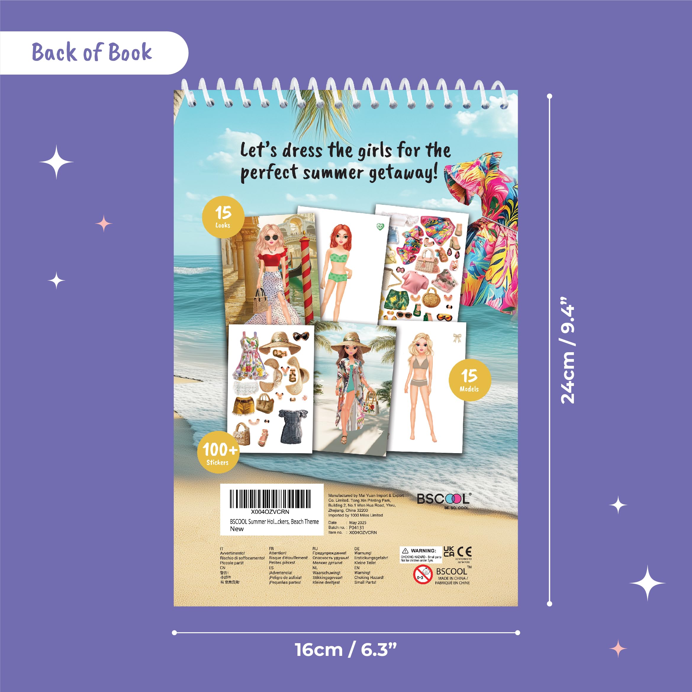 BSCOOL illustrated fashion designs deliver vibrant colors and style ideas