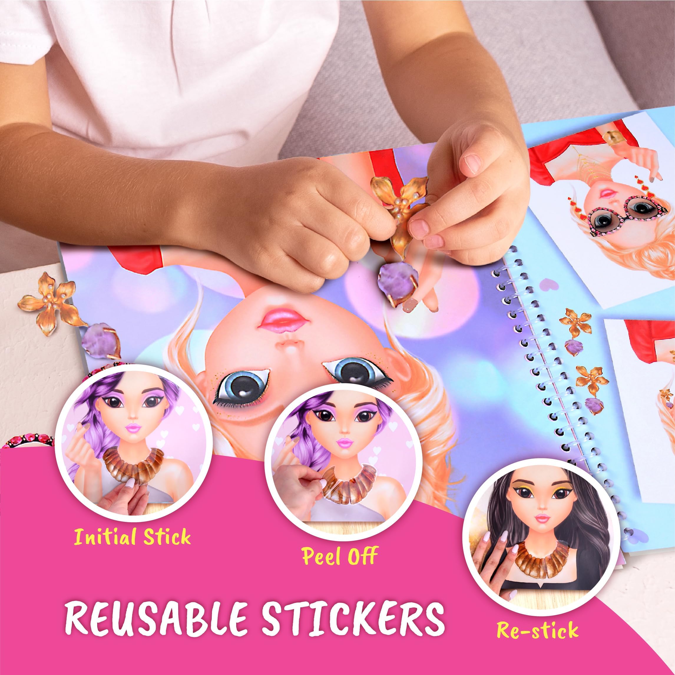 BSCOOL Sticker Portable Kit supports creativity anywhere, anytime.