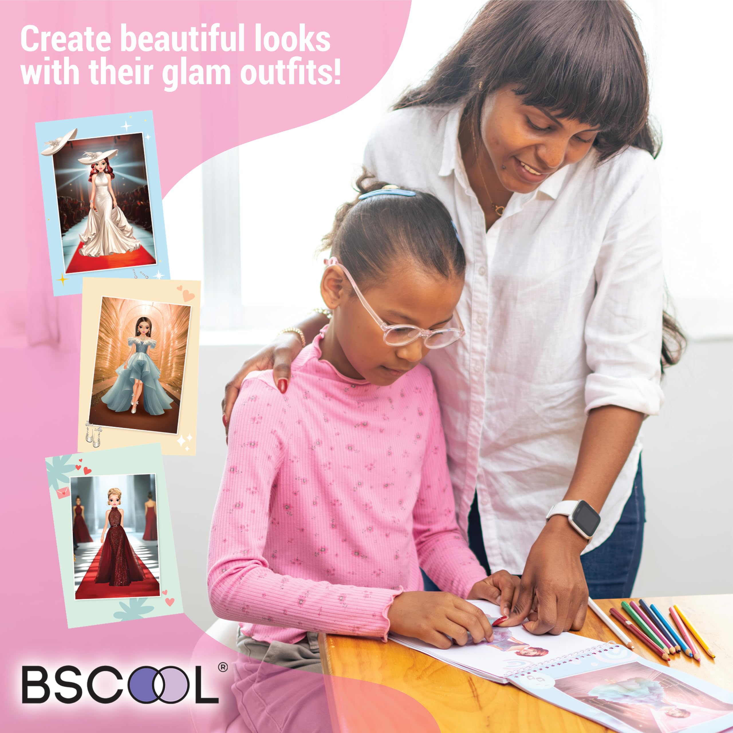 BSCOOL portable format makes on-the-go crafting easy and engaging.