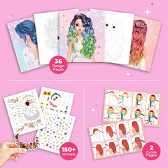 BSCOOL sticker sheets provide 100+ outfits to mix and match for creative styling ideas.